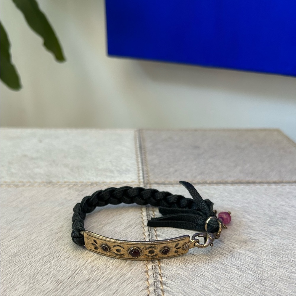 Vintage Lucky Brand Leather Bracelet